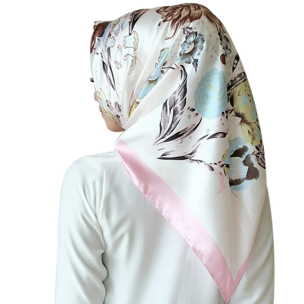 Big Square Scarf Fashion Simulation Silk Scarf Female