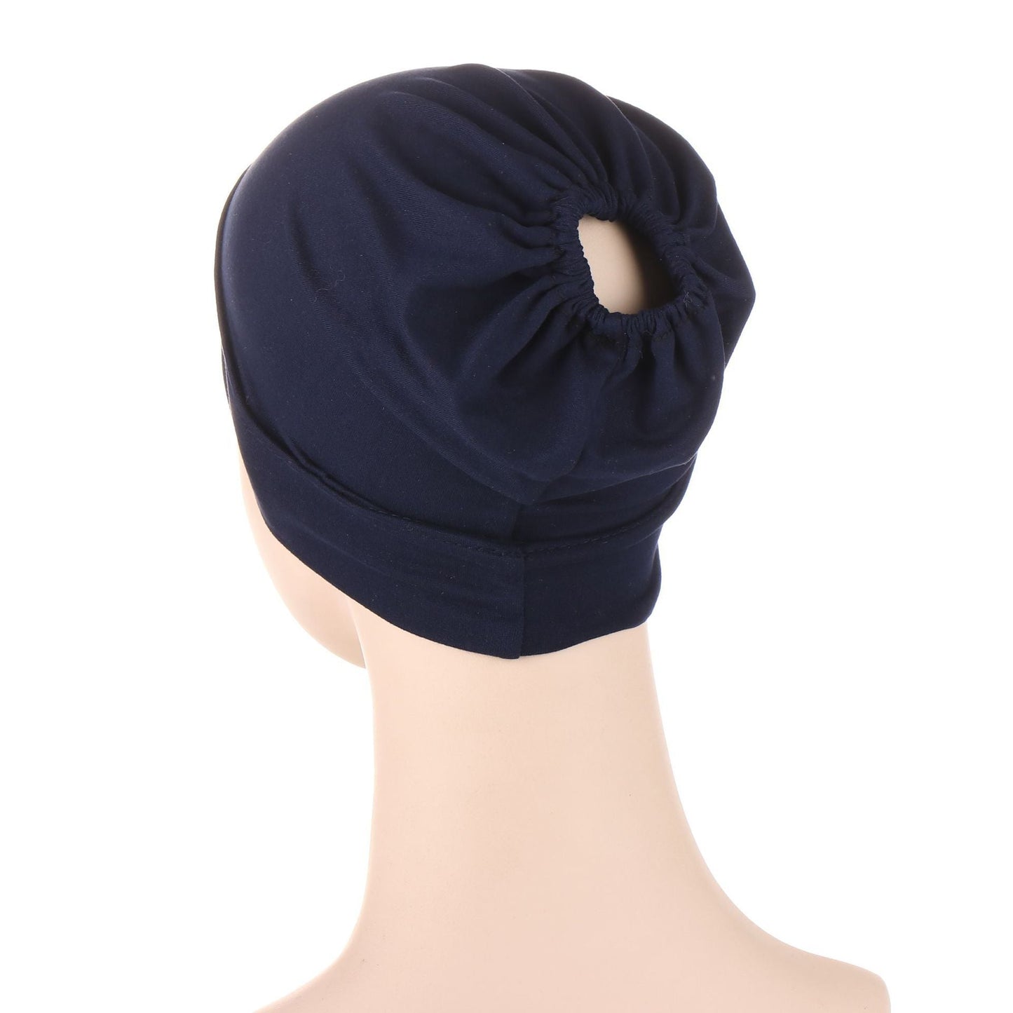 Muslim New Head Multicolor Back Elastic Hat Polyester